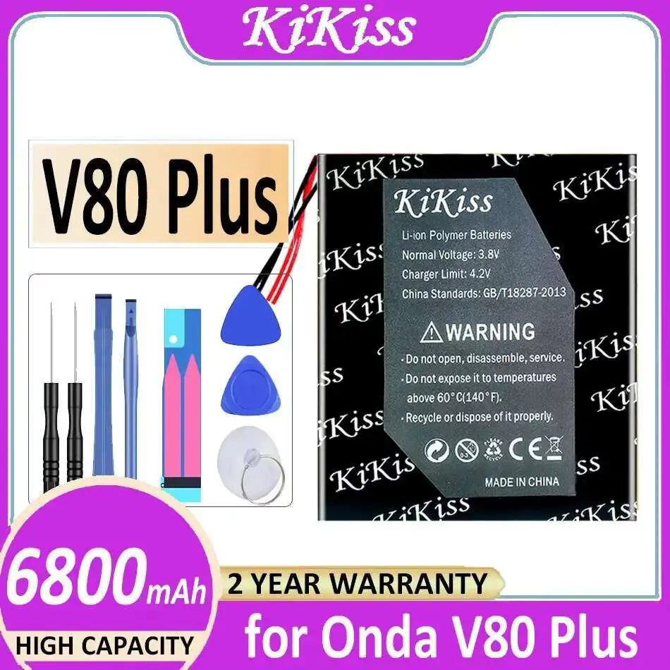 Сменный аккумулятор премиум-класса для ноутбука 6800 мАч для Onda V80Plus V80 Plus OC801 OI100 V80SE OI101 Plus, 5-проводной разъем
Сменный аккумулятор премиум-класса для ноутбука 6800 мАч для Onda V80Plus V80 Plus OC801 OI100 V80SE OI101 Plus, 5-проводной разъем
