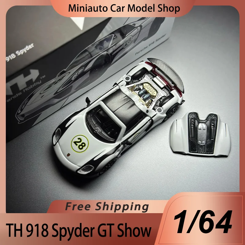 New In Stock Trends Hobby 1:64 Porsche 918 Spyder Alloy Miniature Diecast Model 2026 Gt Show Removable Roof Magnetic Cover Toys
New In Stock Trends Hobby 1:64 Porsche 918 Spyder Alloy Miniature Diecast Model 2026 Gt Show Removable Roof Magnetic Cover Toys