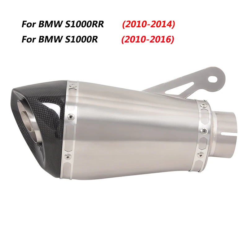 S1000RR Escape Motorcycle Middle Link Tube And Muffler Tail Pipe Stainless Steel Exhaust System For BMW S1000RR 2010-2014
S1000RR Escape Motorcycle Middle Link Tube And Muffler Tail Pipe Stainless Steel Exhaust System For BMW S1000RR 2010-2014
