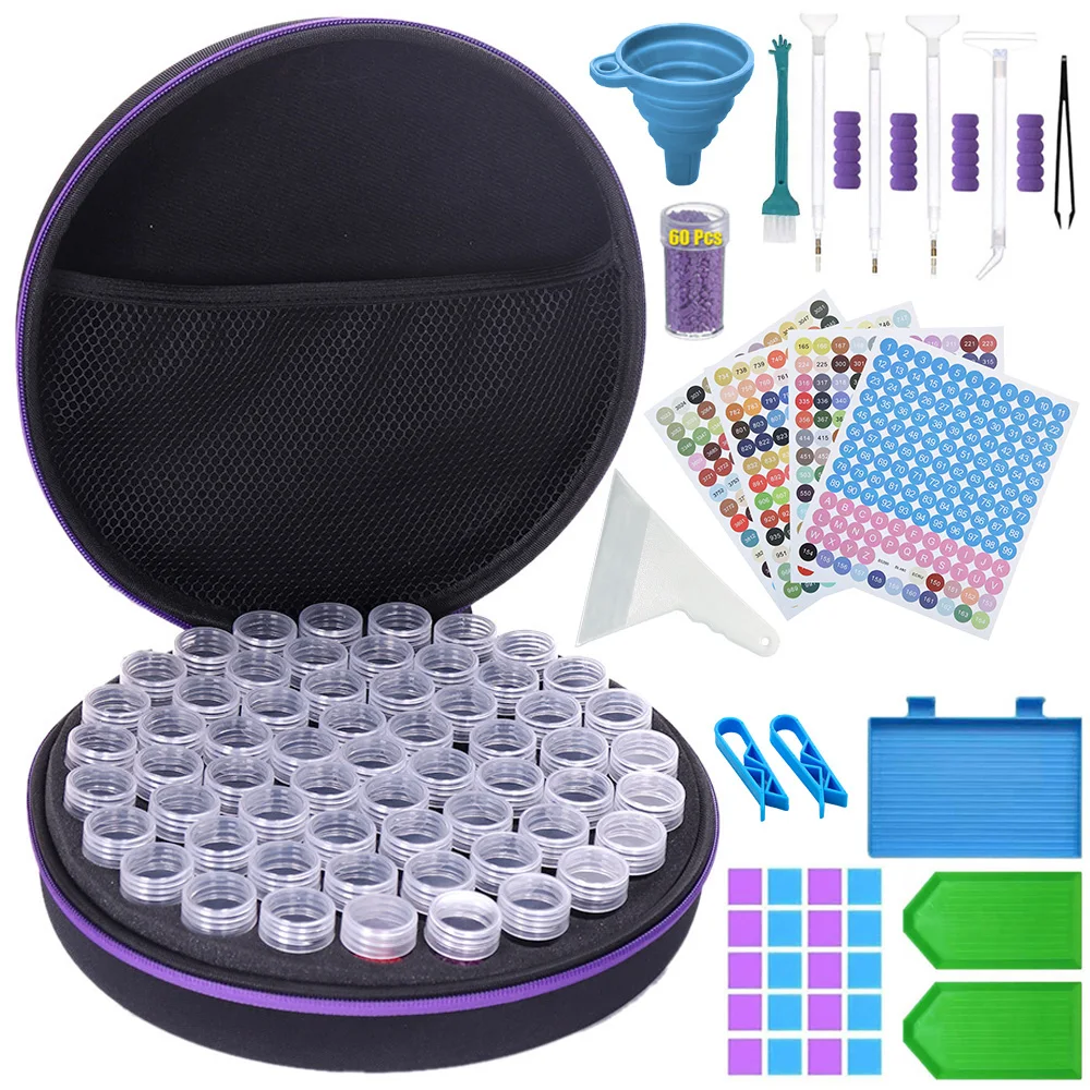 Diamond Painting Toolkit Organizer Handbag Rhinestones & Diamond Accessories Art Paint Box for Crafting & DIY Projects
Diamond Painting Toolkit Organizer Handbag Rhinestones & Diamond Accessories Art Paint Box for Crafting & DIY Projects