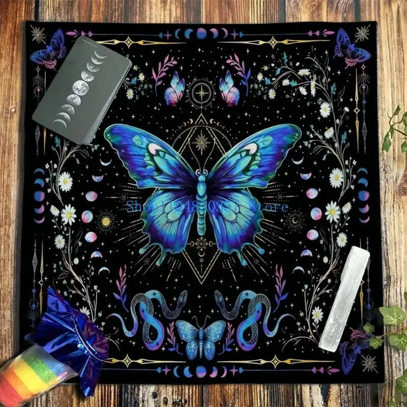 652F Butterfly Flower Tarots Card Tablecloth Divinations Card Table Cloth Tapestry
652F Butterfly Flower Tarots Card Tablecloth Divinations Card Table Cloth Tapestry