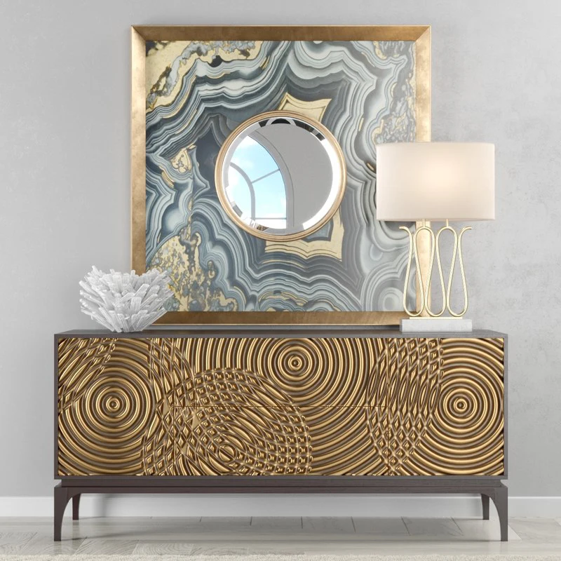 02 Modern solid wood light luxury TV cabinet Nordic dining side neoclassical old entrance decorative cabinet
02 Modern solid wood light luxury TV cabinet Nordic dining side neoclassical old entrance decorative cabinet