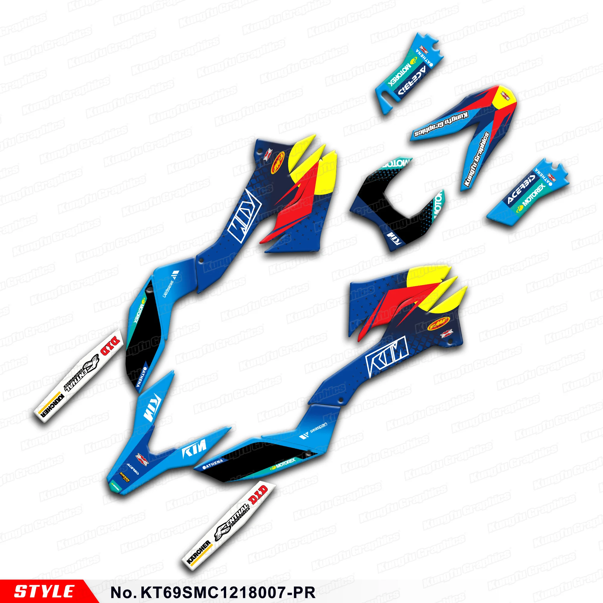 JY RACING Graphics Kit Wrap Sticker for KTM 690 SMC-R 690SMC R 2012 2013 2014 2015 2016 2017 2018,Rebuilding, KT69SMC1218007-PR
JY RACING Graphics Kit Wrap Sticker for KTM 690 SMC-R 690SMC R 2012 2013 2014 2015 2016 2017 2018,Rebuilding, KT69SMC1218007-PR