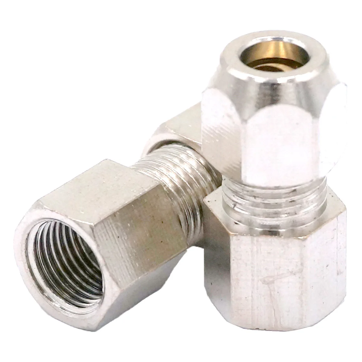 LOT2 1/8" 1/4" 3/8" 1/2" BSP M10 M14 M20 Female To Fit 6/8/10/12mm Tube O/D Nickel Brass Ferrule Air Compression Pipe Fitting
LOT2 1/8" 1/4" 3/8" 1/2" BSP M10 M14 M20 Female To Fit 6/8/10/12mm Tube O/D Nickel Brass Ferrule Air Compression Pipe Fitting