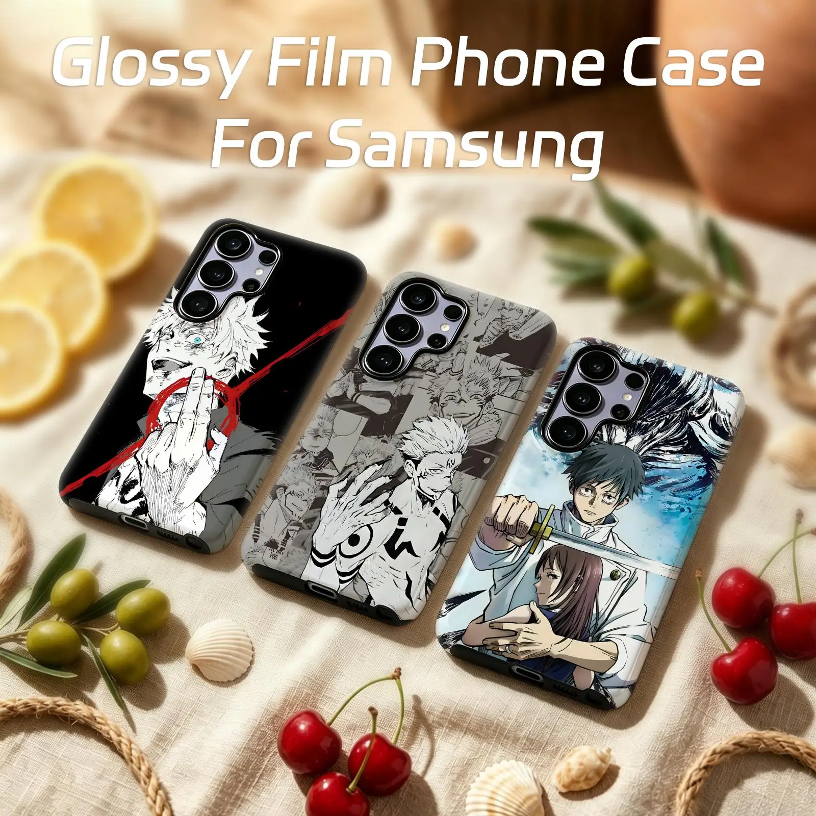 Anime Jujutsu kaisen Phone Case For Samsung Galaxy S26 25 S24 S23 S22 S21 Ultra Glossy Film Phone Case
Anime Jujutsu kaisen Phone Case For Samsung Galaxy S26 25 S24 S23 S22 S21 Ultra Glossy Film Phone Case