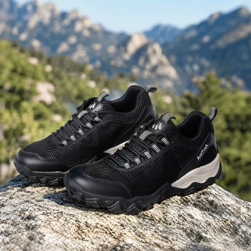 Outdoor Hiking Men Shoes Anti-slip Wear-resistant Flat Lightweight Sports Shoes Men Breathable Mesh Thick-soled Casual Shoes Men
Outdoor Hiking Men Shoes Anti-slip Wear-resistant Flat Lightweight Sports Shoes Men Breathable Mesh Thick-soled Casual Shoes Men