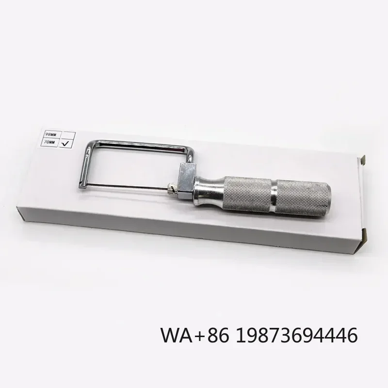Stainless Steel Dental Plaster Saw Long Handle 3 Blades
Stainless Steel Dental Plaster Saw Long Handle 3 Blades