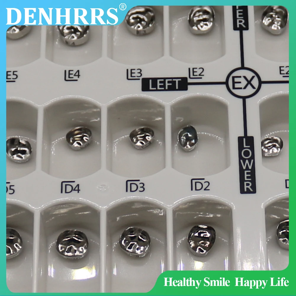 48 шт./кор. ортодонтическая стоматологическая детская корона из нержавеющей стали Pedo Crown первичная молярная корона защита зубов
48 шт./кор. ортодонтическая стоматологическая детская корона из нержавеющей стали Pedo Crown первичная молярная корона защита зубов