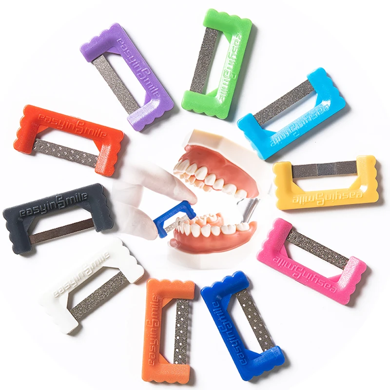 Dentistry Dental Orthodontic Interproximal Reduction Strips Sets Dental IPR Kit Polish Stripping Tooth Enamel Reduce Saw Tools
Dentistry Dental Orthodontic Interproximal Reduction Strips Sets Dental IPR Kit Polish Stripping Tooth Enamel Reduce Saw Tools