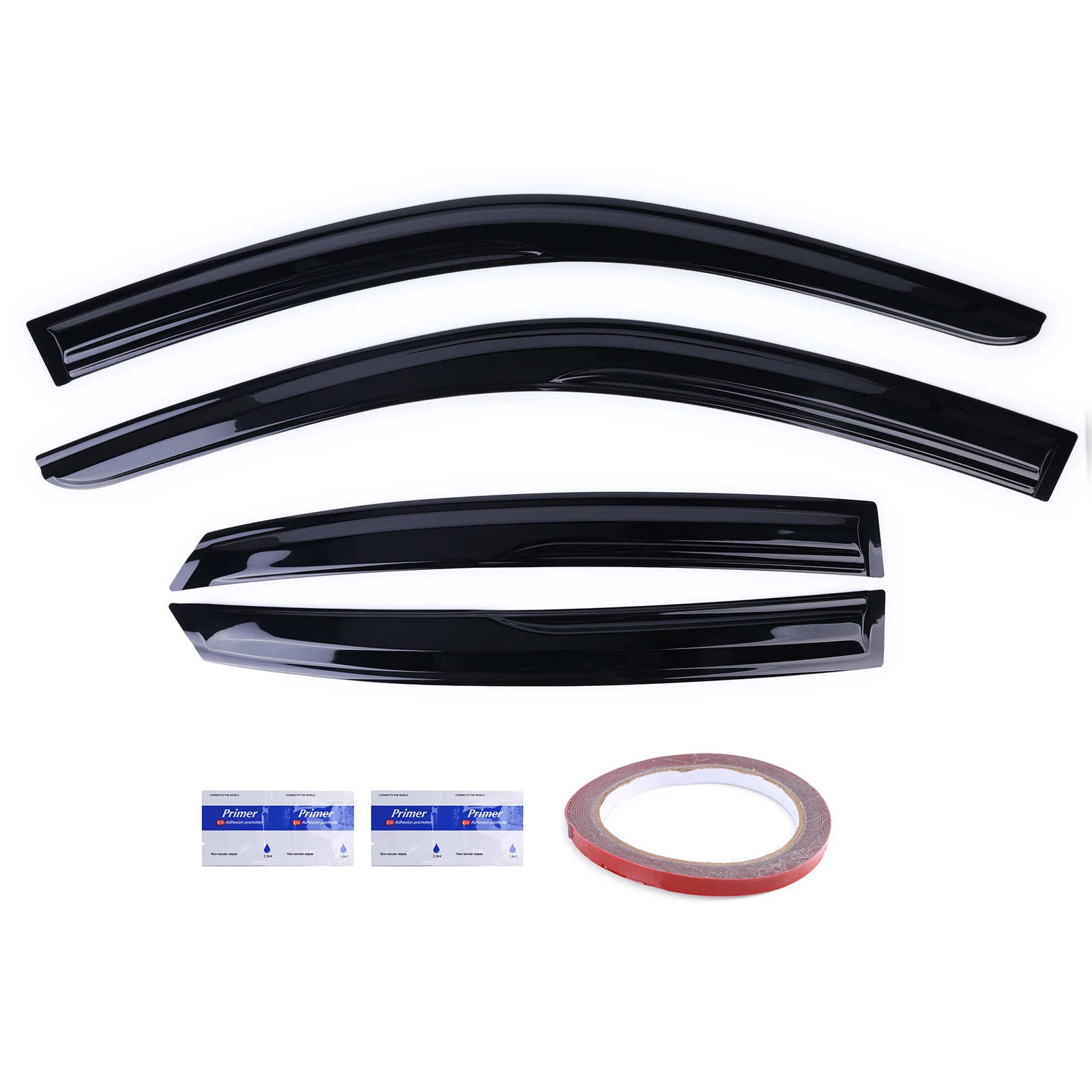 4Pcs Car Wind Deflectors For Honda Civic 4 Door Sedan Models 2022-2026 Tape-on Rain Guards for Wind Rain Sun Protection
4Pcs Car Wind Deflectors For Honda Civic 4 Door Sedan Models 2022-2026 Tape-on Rain Guards for Wind Rain Sun Protection