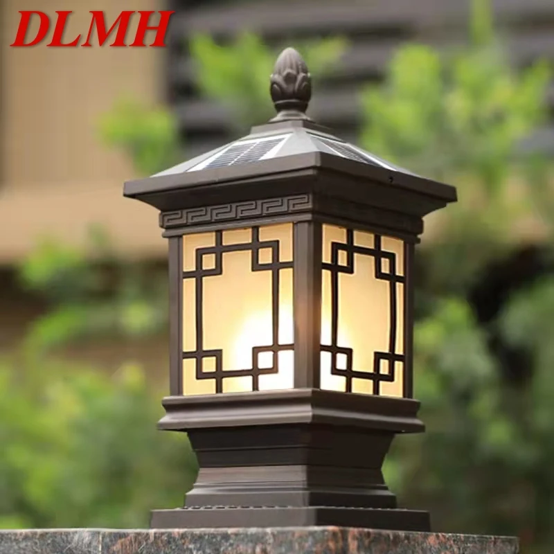DLMH Outdoor Solar Post Lamp Classical Retro Waterproof Courtyard Led for Decoration Garden Balcony Villa Wall Light
DLMH Outdoor Solar Post Lamp Classical Retro Waterproof Courtyard Led for Decoration Garden Balcony Villa Wall Light