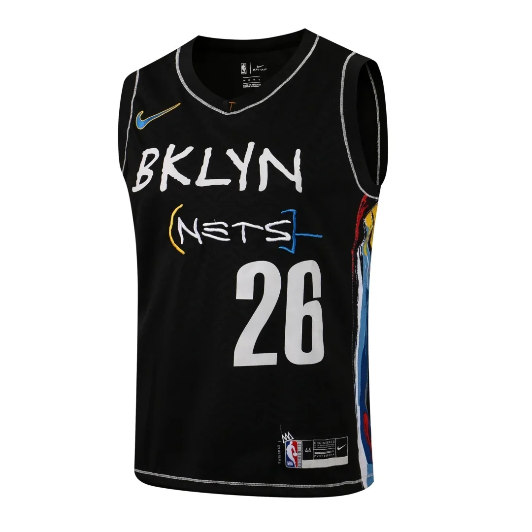 Nike Basketball Jersey Men Breathable Moisture-wicking Lightweight Durable Sleeveless Basketball Jersey Black
Nike Basketball Jersey Men Breathable Moisture-wicking Lightweight Durable Sleeveless Basketball Jersey Black