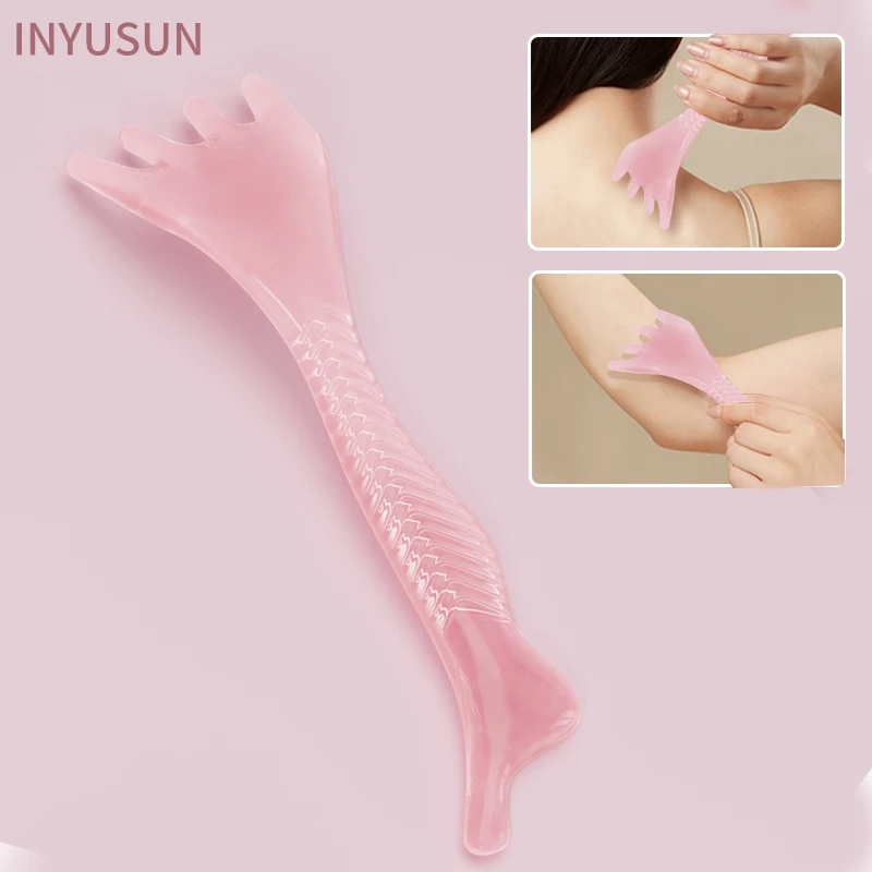 1pc head meridian massage comb in one molding resin four claw head massager tail guasha plate
1pc head meridian massage comb in one molding resin four claw head massager tail guasha plate