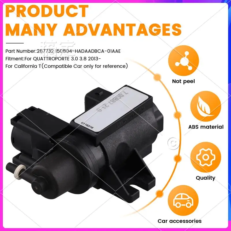 NEW-287732 Car Turbo Boost Pressure Control Solenoid Valve For Maserati Quattroporte 3.0 3.8 2013-
NEW-287732 Car Turbo Boost Pressure Control Solenoid Valve For Maserati Quattroporte 3.0 3.8 2013-