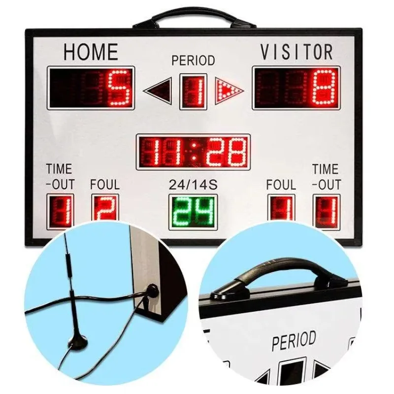 Mobile LED Digital Poster Basketball Scoreboard Indoor/Outdoor Portable Built-in Timer Buzzer Remote Content Management for
Mobile LED Digital Poster Basketball Scoreboard Indoor/Outdoor Portable Built-in Timer Buzzer Remote Content Management for