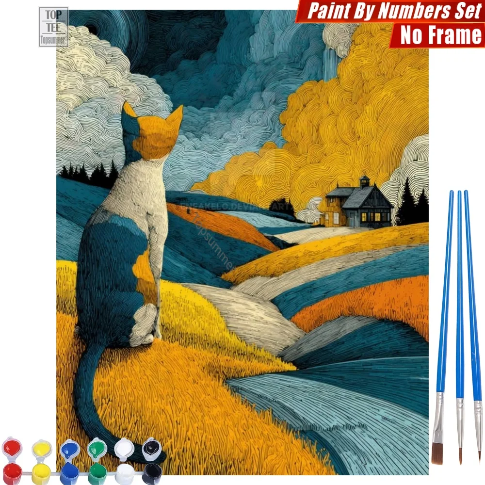 Набор для рисования масляными красками Tricolor Field Cat DIY - «Уютный загородный домик» - Новогодний подарок для дочери
Набор для рисования масляными красками Tricolor Field Cat DIY - «Уютный загородный домик» - Новогодний подарок для дочери