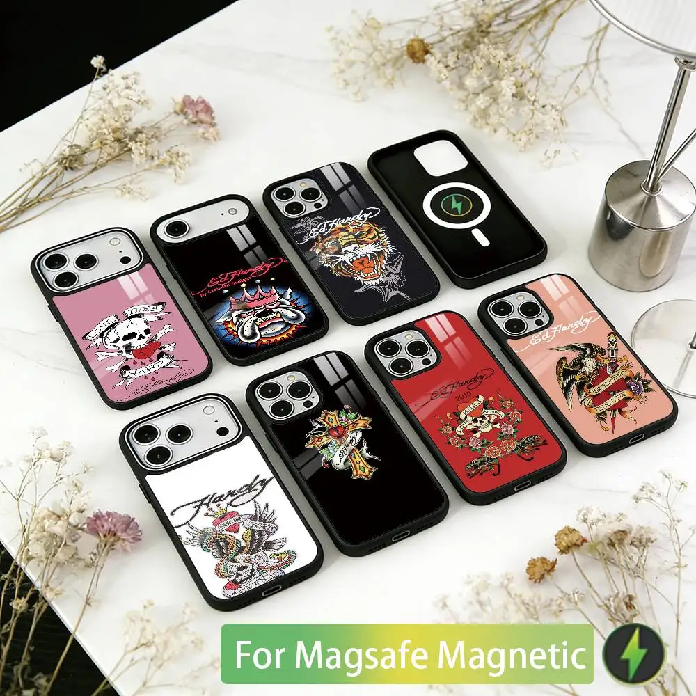 Classic Ed Brands Hardy Phone Case For iPhone17,16,15,14,13,12,11 Plus,Pro Magnetic For Magsafe Wireless Charging
Classic Ed Brands Hardy Phone Case For iPhone17,16,15,14,13,12,11 Plus,Pro Magnetic For Magsafe Wireless Charging