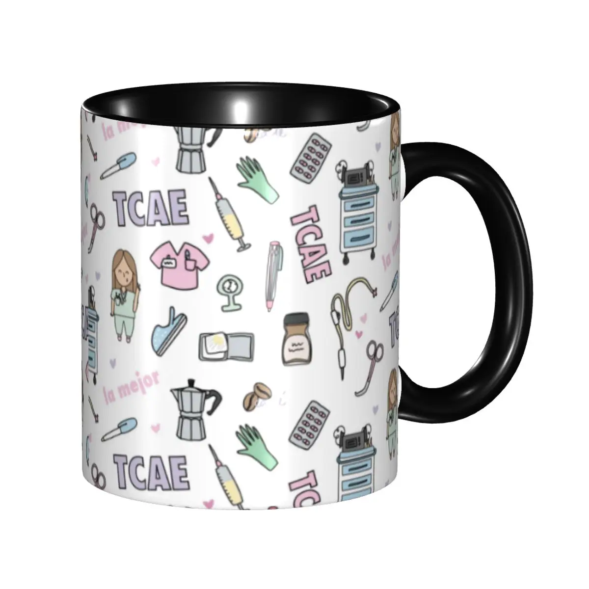 Customized Enfermera En Apuros Doctor Nurse Medicine Mug DIY Ceramic Tea Milk Coffee Cups
Customized Enfermera En Apuros Doctor Nurse Medicine Mug DIY Ceramic Tea Milk Coffee Cups