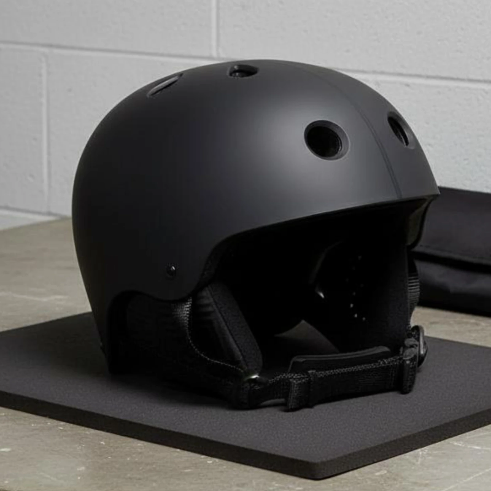 Ocean Helmet Ventilated unobstructedFace Helmet Head Protector Adjustable Strap Black for Surfing
Ocean Helmet Ventilated unobstructedFace Helmet Head Protector Adjustable Strap Black for Surfing