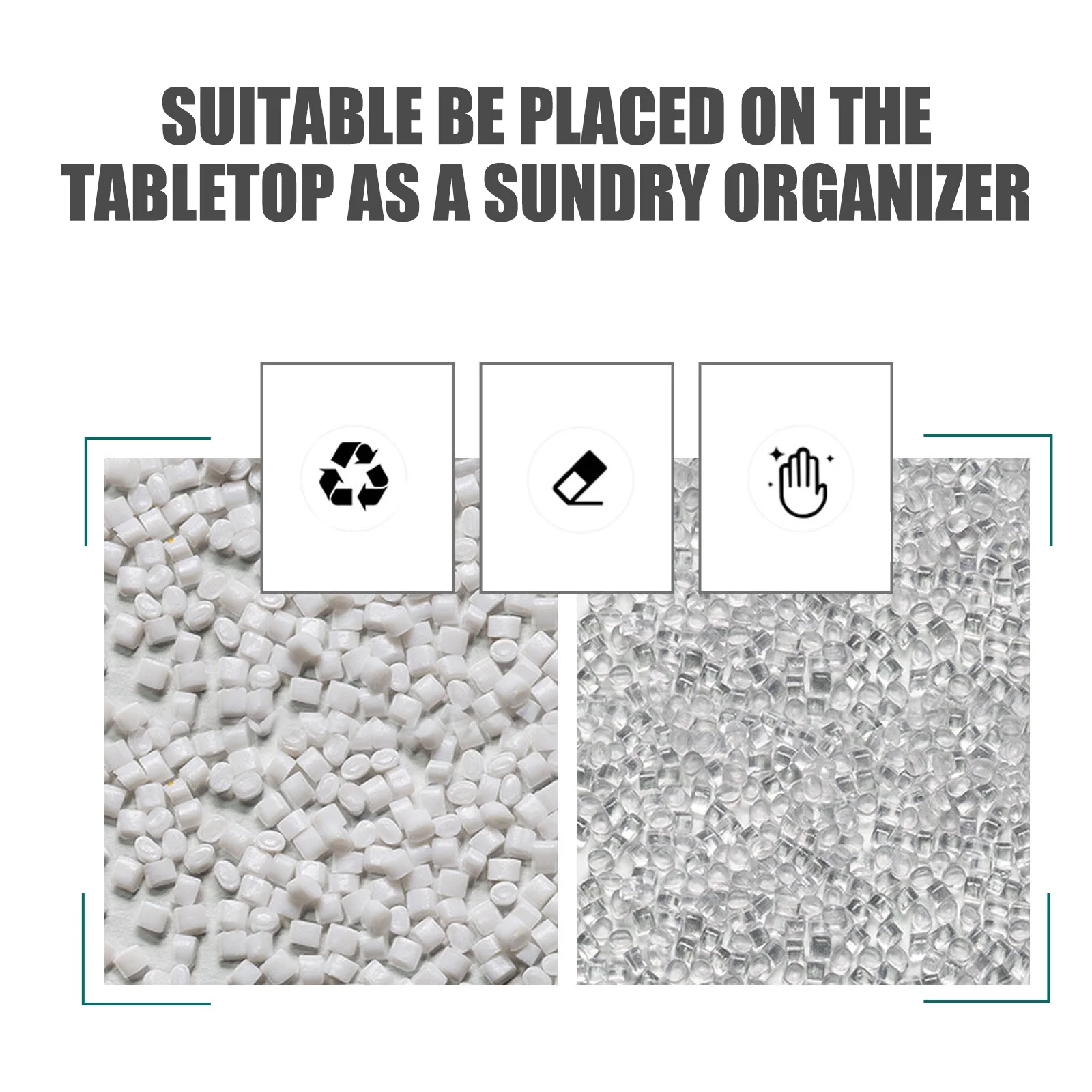 1Pcs Makeup Storage Box Plastic Desktop Organizer with Non-Slip Bottom for Cosmetics Sundries Transparent Tabletop Container
1Pcs Makeup Storage Box Plastic Desktop Organizer with Non-Slip Bottom for Cosmetics Sundries Transparent Tabletop Container