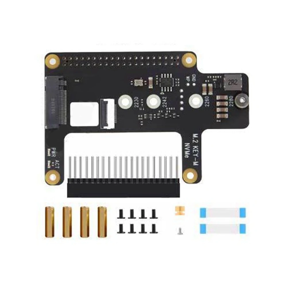 BNGF-X1015 for Raspbery Pi 5 Expansion Board PCIE to M.2 NVME SSD Adapter Board Support NVMe M.2 SSD HailoAI Module for RPI 5
BNGF-X1015 for Raspbery Pi 5 Expansion Board PCIE to M.2 NVME SSD Adapter Board Support NVMe M.2 SSD HailoAI Module for RPI 5