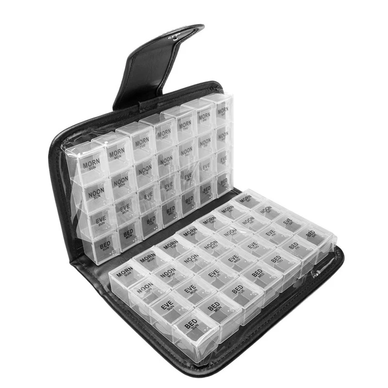 ABVA-14 Day Pill Box Travel Organizer Dose Medicine Tablet Storage Container Box Daily Pill Organizer Vitamin Organizer
ABVA-14 Day Pill Box Travel Organizer Dose Medicine Tablet Storage Container Box Daily Pill Organizer Vitamin Organizer