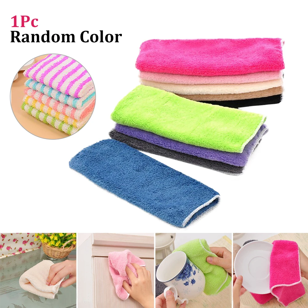 1Pc Microfiber Towel Absorbent Kitchen Cleaning Cloth Non-stick Oil Dish Towel Rags Napkins Tableware Household Cleaning Towel
1Pc Microfiber Towel Absorbent Kitchen Cleaning Cloth Non-stick Oil Dish Towel Rags Napkins Tableware Household Cleaning Towel