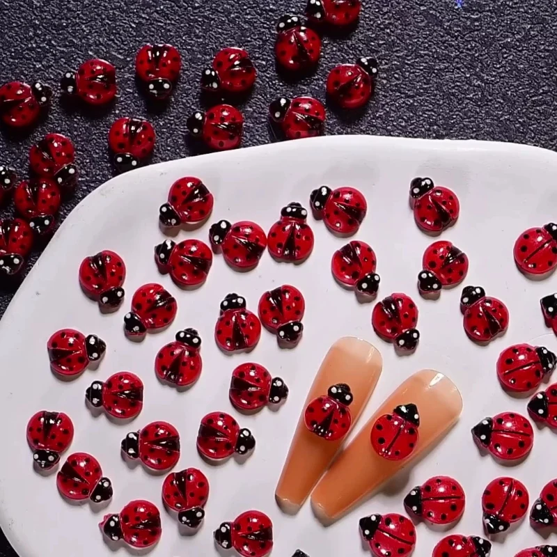 20/50Pcs Ladybug Cute Natural Cartoon Nail Charms Animals Flatback Rhinestones For Nail Art Decorations DIY Manicure Accessories
20/50Pcs Ladybug Cute Natural Cartoon Nail Charms Animals Flatback Rhinestones For Nail Art Decorations DIY Manicure Accessories