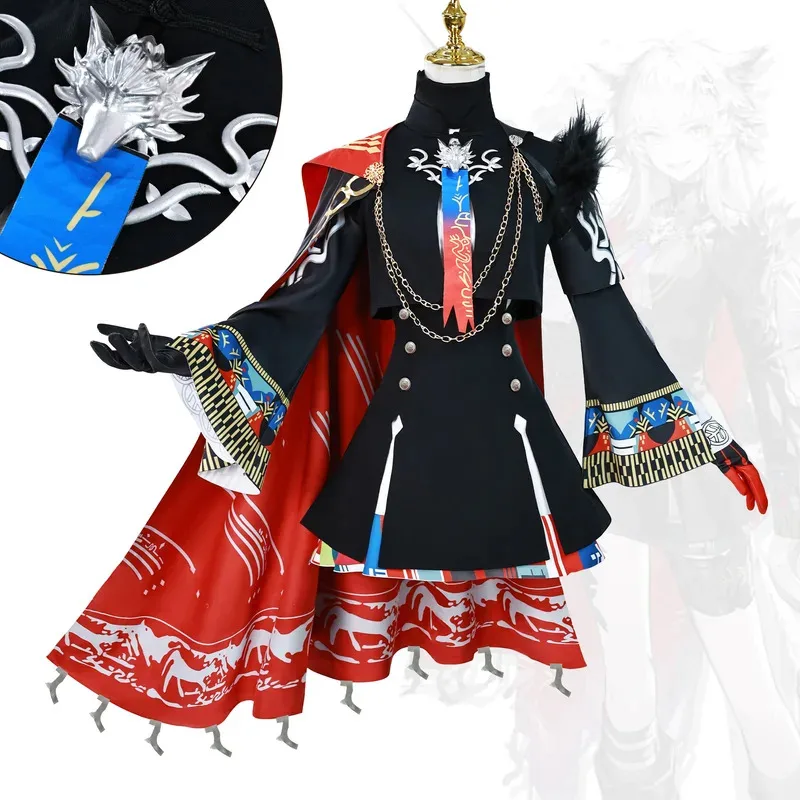 Arknights Lappland The Decadenza Women Cosplay Costume Cos Game Anime Party Uniform Hallowen Play Role Clothes Clothing
Arknights Lappland The Decadenza Women Cosplay Costume Cos Game Anime Party Uniform Hallowen Play Role Clothes Clothing