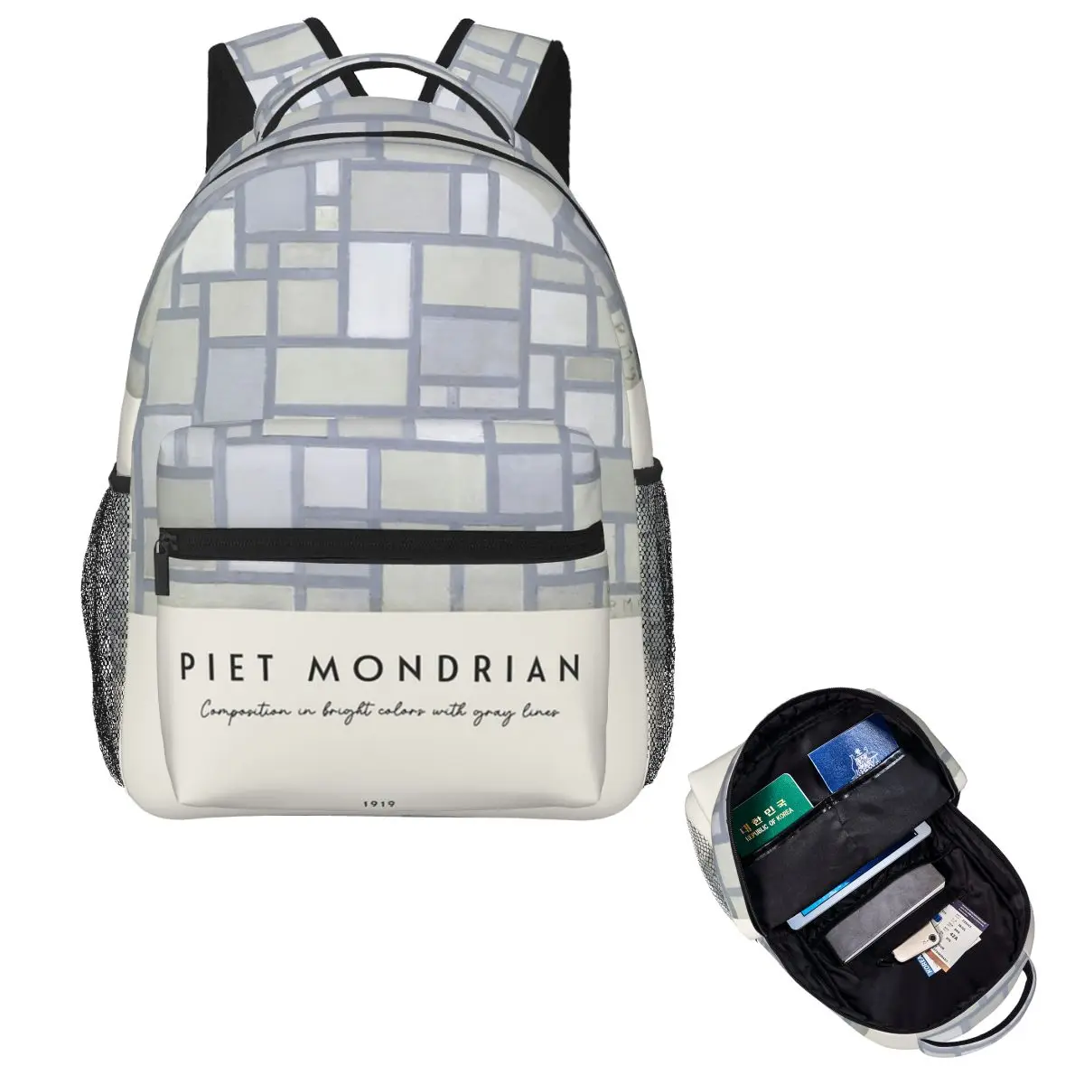 Composition In Bright Colors With Gray Lines With Text Student Backpack School Bag Hiking Daypack Fashion Bookbag Shoulder Bags
Composition In Bright Colors With Gray Lines With Text Student Backpack School Bag Hiking Daypack Fashion Bookbag Shoulder Bags