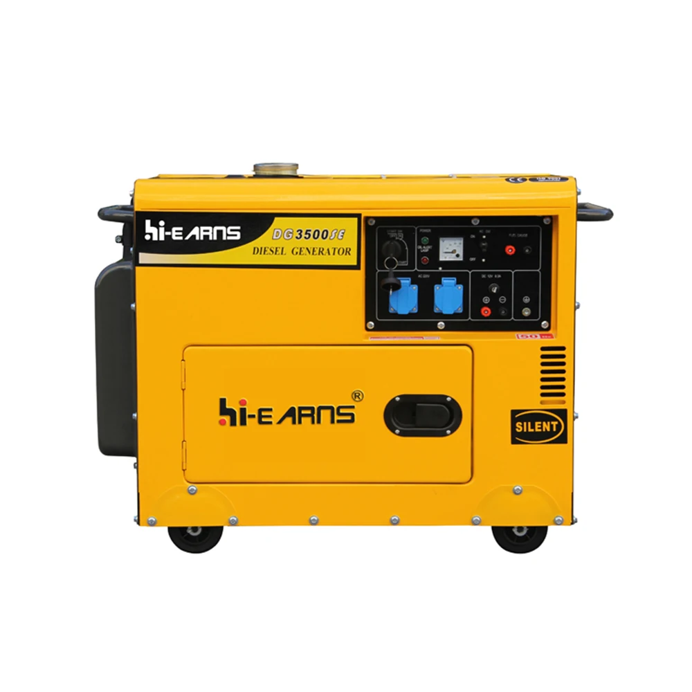3000watts 3KW 3KVA soundproof 178F 296CC 16L fuel tank die·sel generator with handles and 4inch wheels
3000watts 3KW 3KVA soundproof 178F 296CC 16L fuel tank die·sel generator with handles and 4inch wheels