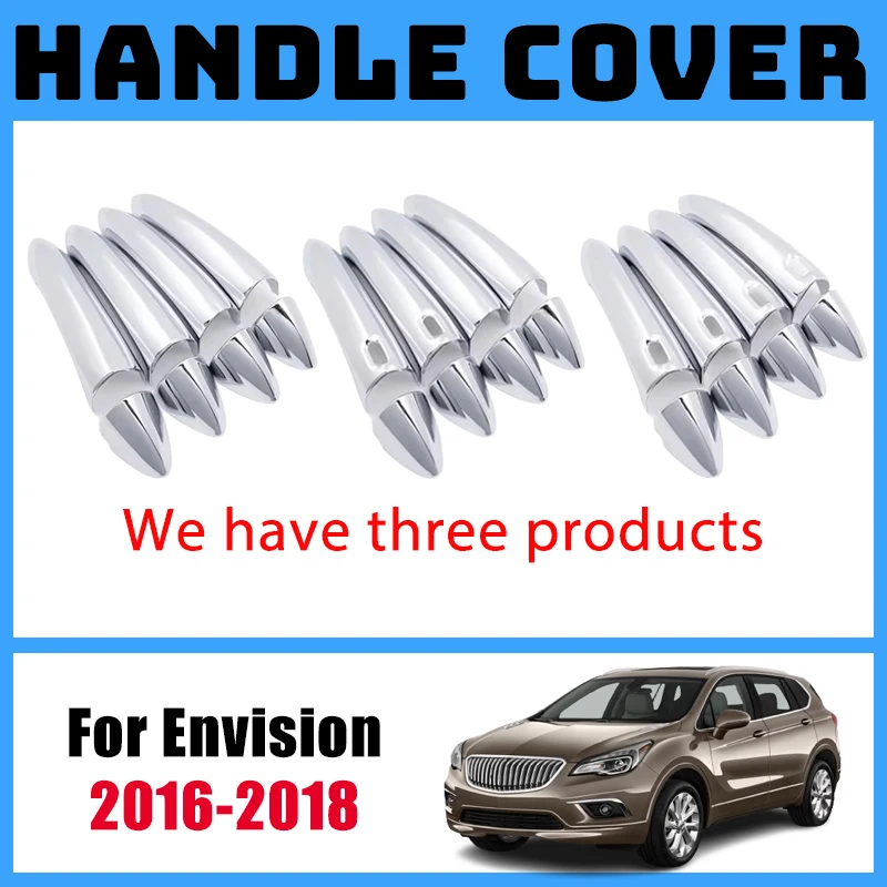 Chrome Automobile Door Handle Cover Trim For Buick Envision 2016-2018 2017 Luxurious Car Accessories Trim Set Sticker Styling
Chrome Automobile Door Handle Cover Trim For Buick Envision 2016-2018 2017 Luxurious Car Accessories Trim Set Sticker Styling