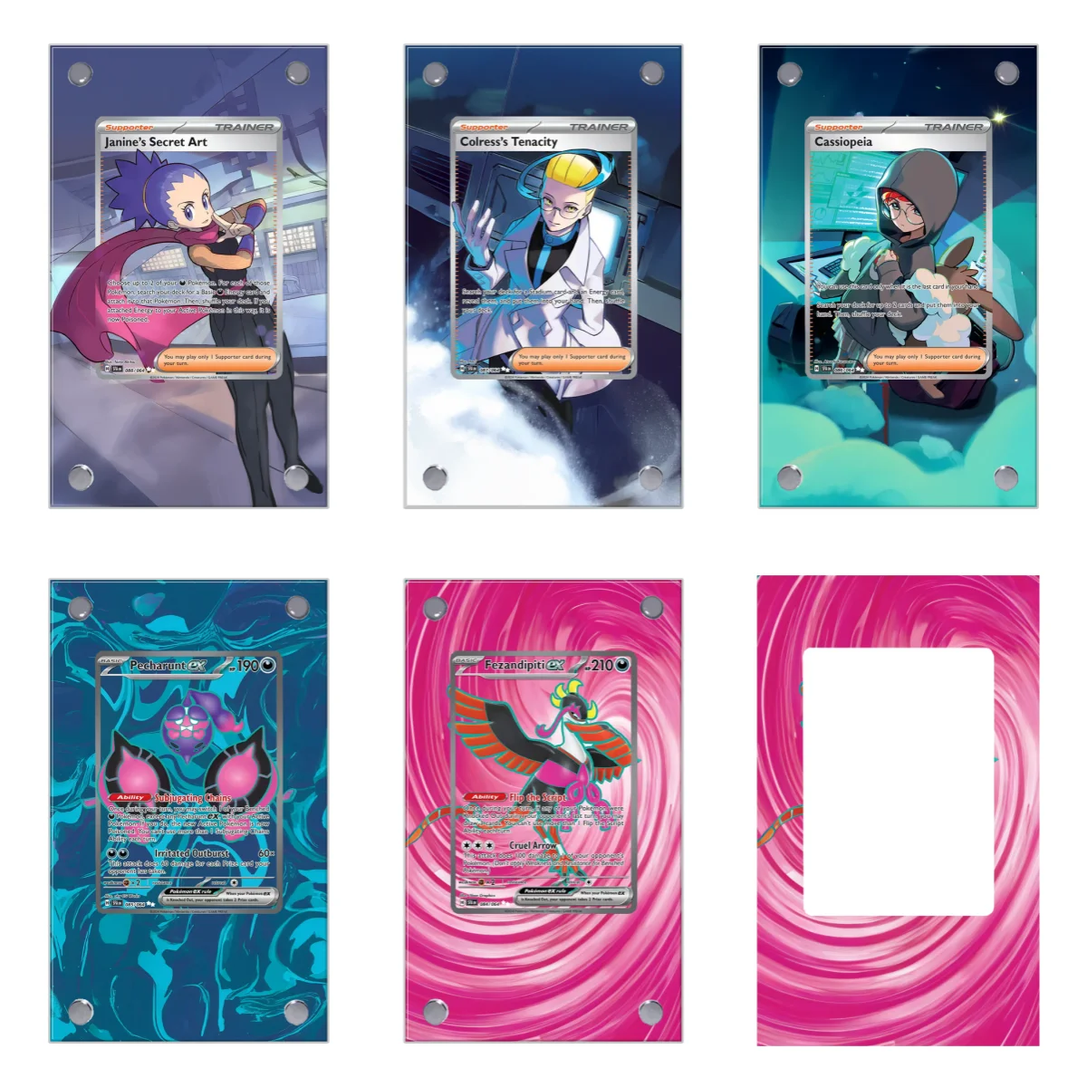 Pokemon Cassiopeia Pecharunt Extended Art Display Case Collection Card Extended Painting Psa Anime Display Rack Excluding
Pokemon Cassiopeia Pecharunt Extended Art Display Case Collection Card Extended Painting Psa Anime Display Rack Excluding