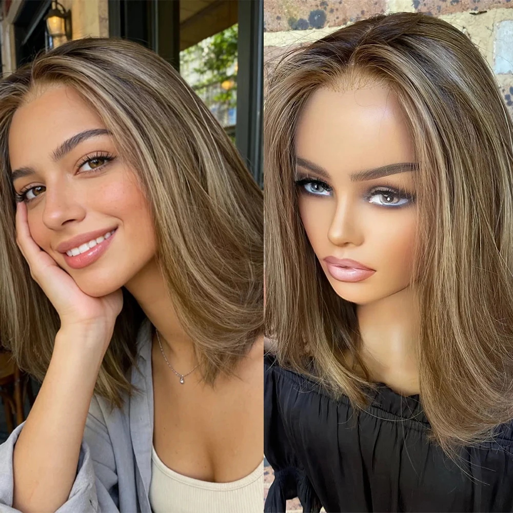12” Straight Lace Front Wig Caramel Blonde Highlights Synthetic Wig for Girls Cosplay Party Wear HD Invisible Lace Glueless Wig
12” Straight Lace Front Wig Caramel Blonde Highlights Synthetic Wig for Girls Cosplay Party Wear HD Invisible Lace Glueless Wig