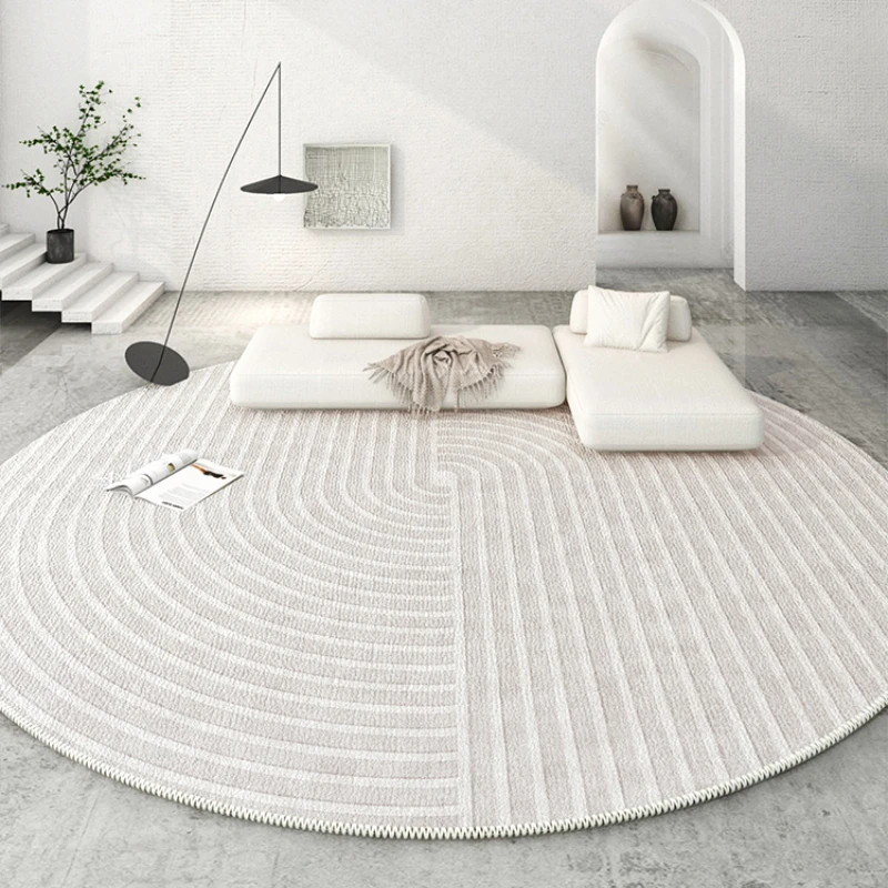 Modern minimalist carpets for living room Round Striped Lounge Plush Rug large area bedroom decor carpet Fluffy soft bedside mat
Modern minimalist carpets for living room Round Striped Lounge Plush Rug large area bedroom decor carpet Fluffy soft bedside mat