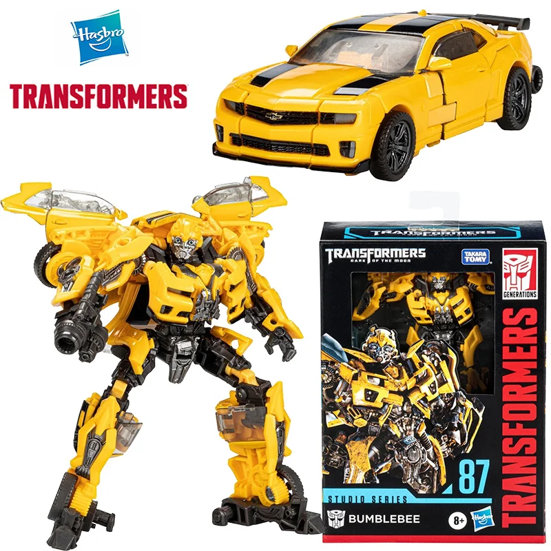 Hasbro Transformers Studio Series SS87 Bumblebee 12 см Deluxe Class аниме оригинальная фигурка модель игрушка подарочная коллекция
Hasbro Transformers Studio Series SS87 Bumblebee 12 см Deluxe Class аниме оригинальная фигурка модель игрушка подарочная коллекция