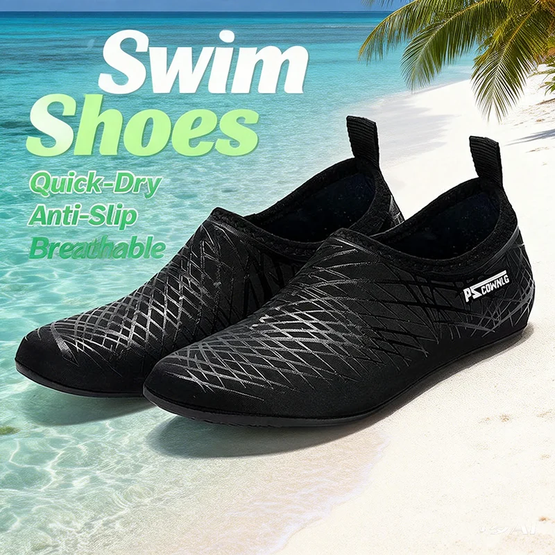 Wading Shoes Soft-soled Non-slip Swimming Shoes Women Men's Snorkeling Quick-drying Beach Shoes Diving Shoe Surfing Socks
Wading Shoes Soft-soled Non-slip Swimming Shoes Women Men's Snorkeling Quick-drying Beach Shoes Diving Shoe Surfing Socks