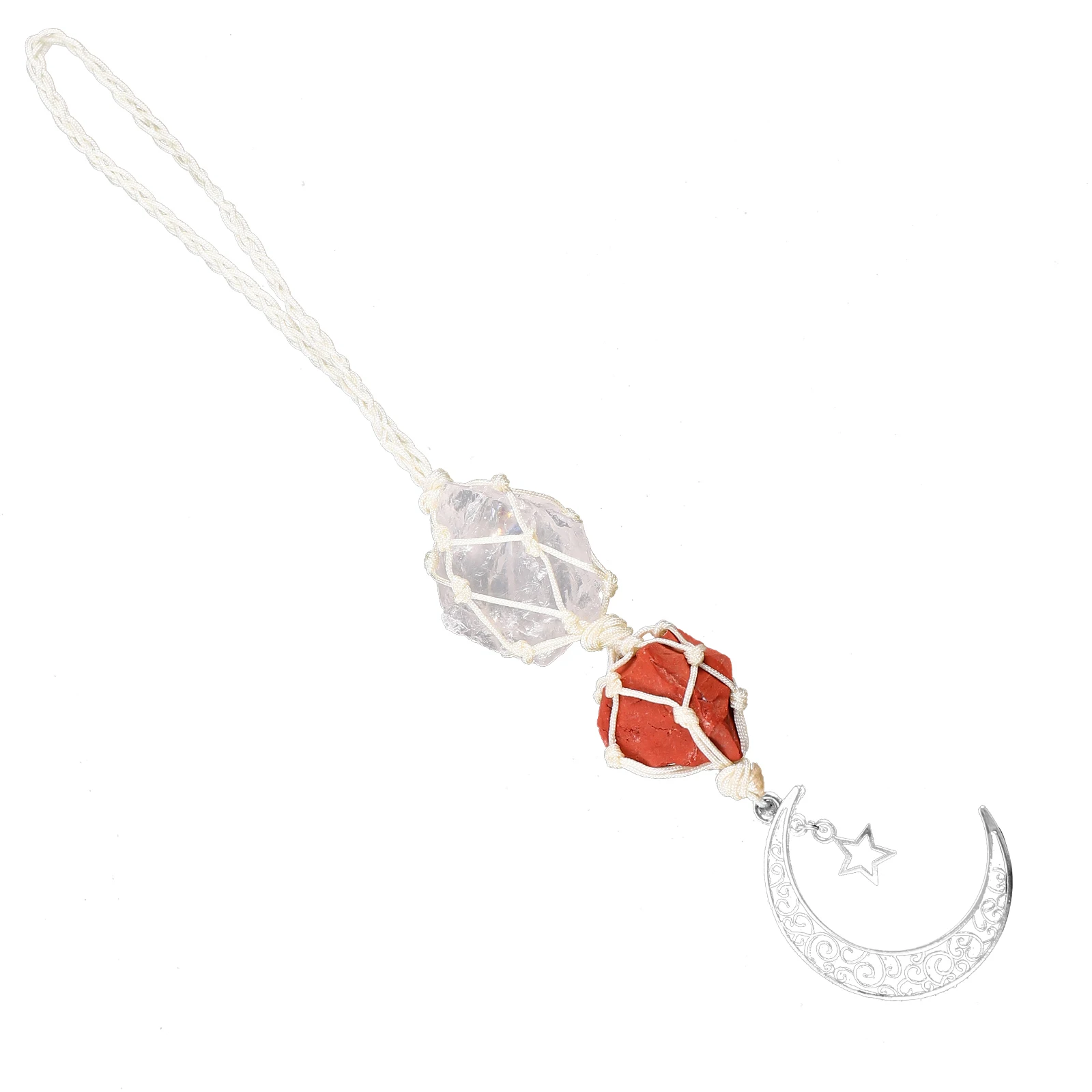 Crystal Hanging Ornament Car Rearview Decorations Stone Handmade Woven Natural Crystal Pendant For Car Home Office
Crystal Hanging Ornament Car Rearview Decorations Stone Handmade Woven Natural Crystal Pendant For Car Home Office