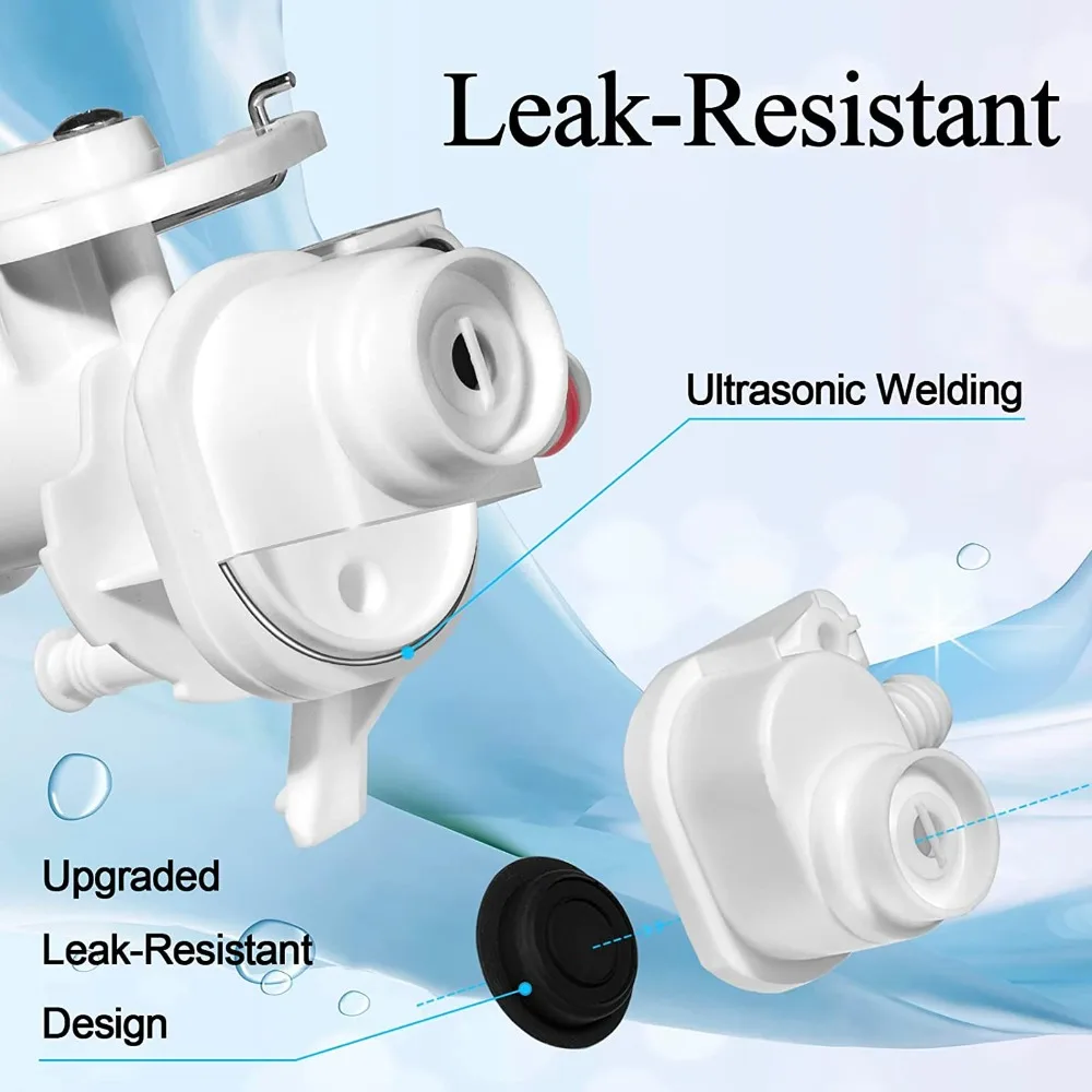 Прочный 31705 клапан для унитаза RV, сменный водяной клапан с защитой от утечек, детали для унитаза RV для Thetford Aqua Magic V RV Toilet
Прочный 31705 клапан для унитаза RV, сменный водяной клапан с защитой от утечек, детали для унитаза RV для Thetford Aqua Magic V RV Toilet