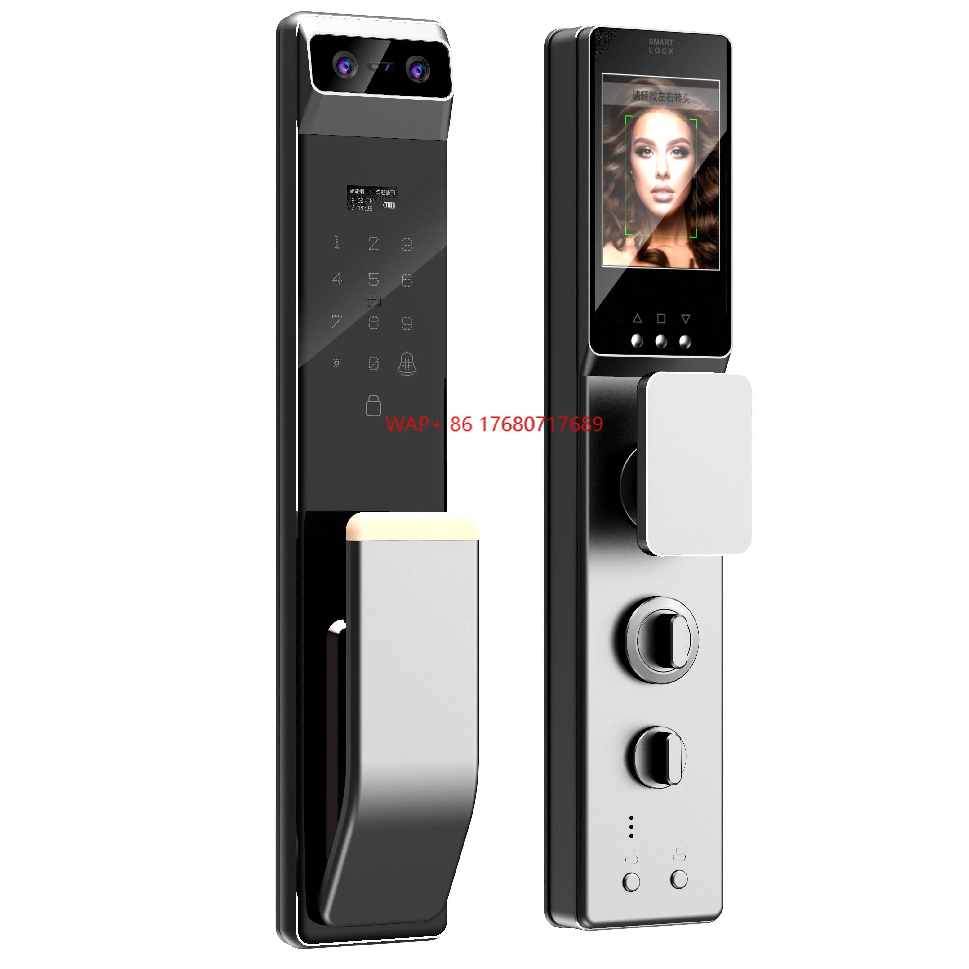 TT Biometric Code Fingerprint App Smart Electronic Door Locks for Glass Doors Low Price Smart Locks for Front Door
TT Biometric Code Fingerprint App Smart Electronic Door Locks for Glass Doors Low Price Smart Locks for Front Door