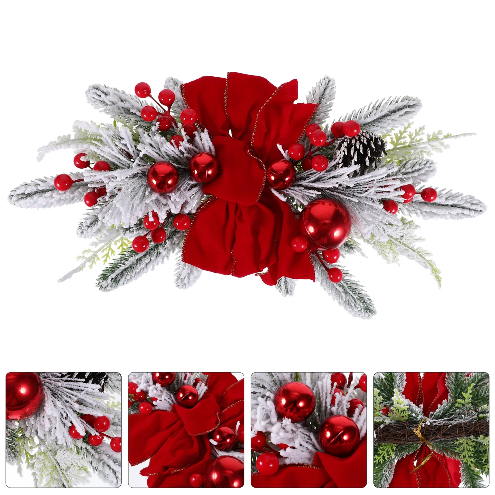 Christmas Ornaments Home Decoration Candles Pre Cloth Plastic Luminous Pendant Wreath for Front Door
Christmas Ornaments Home Decoration Candles Pre Cloth Plastic Luminous Pendant Wreath for Front Door