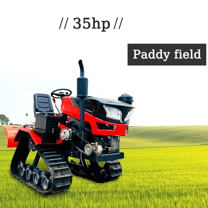 Customized Mini 35HP diesel Power Tiller Cultivators Precision-Tilling Agricultural Farming Machine Crawler Tractor
Customized Mini 35HP diesel Power Tiller Cultivators Precision-Tilling Agricultural Farming Machine Crawler Tractor