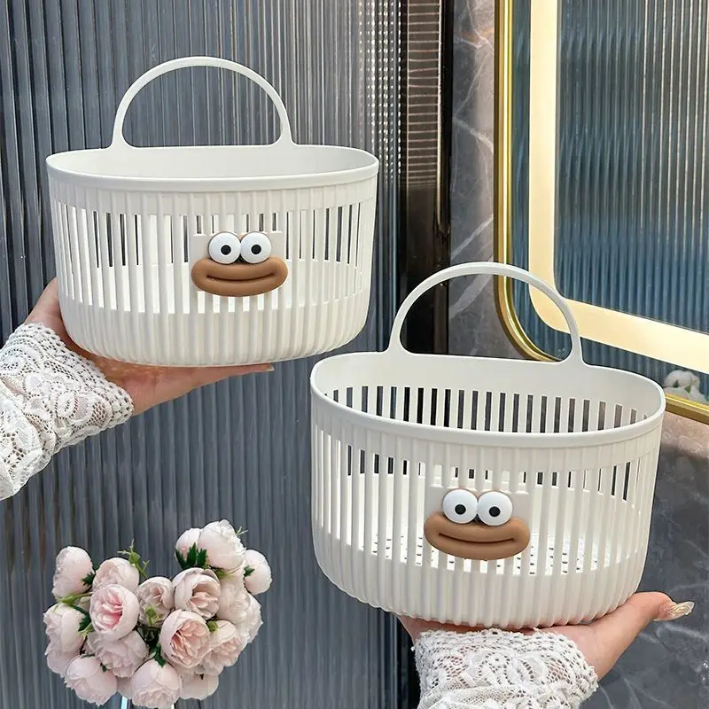 Kitchen and Bathroom Multi-functional Storage Basket Plastic Cartoon Design Hanging Basket Cabinet Door Wall Organizer
Kitchen and Bathroom Multi-functional Storage Basket Plastic Cartoon Design Hanging Basket Cabinet Door Wall Organizer