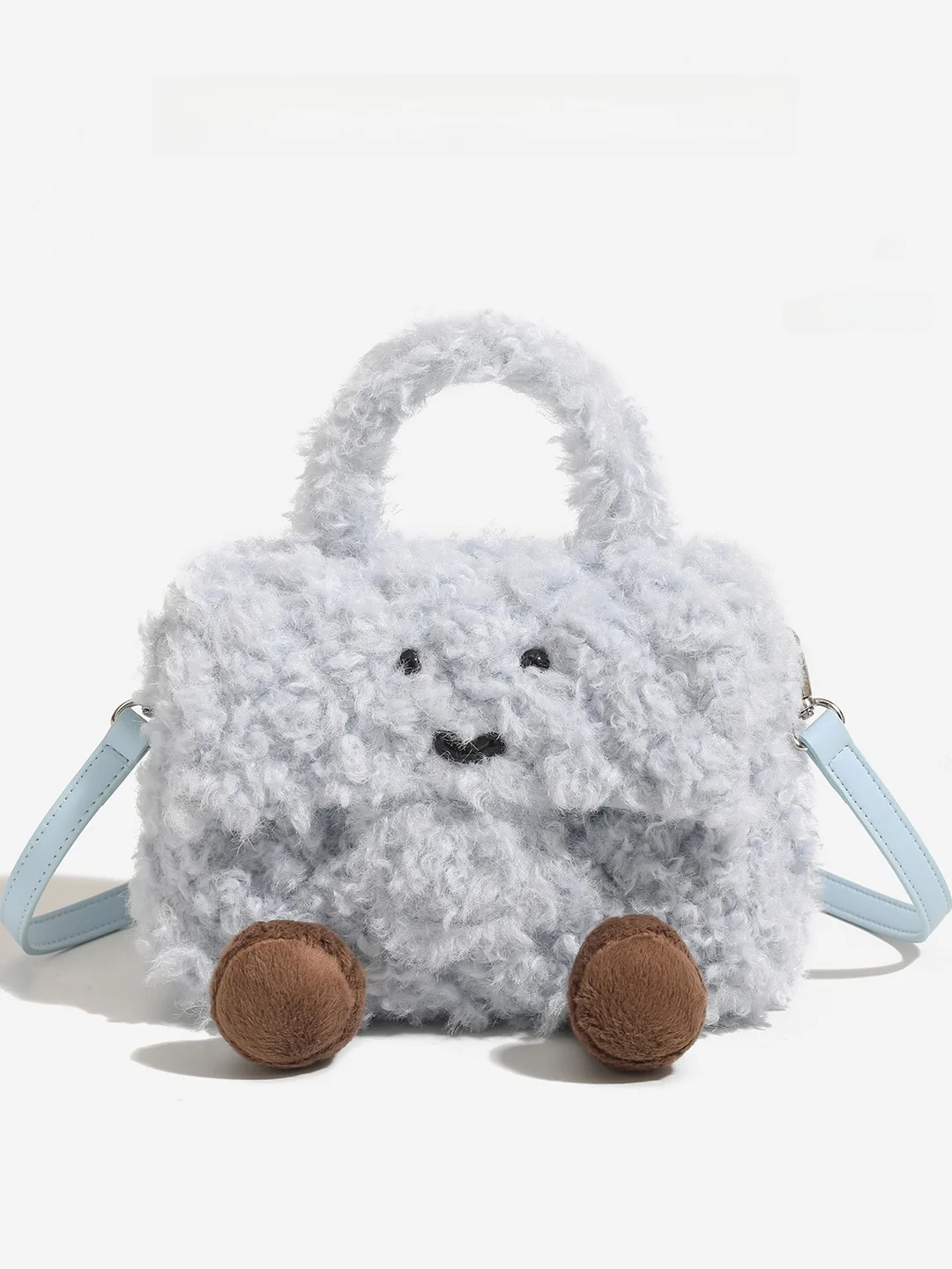 Adorable Plush Bear Single Shoulder Handbag CharlieKitty Soft Fluffy Cute Bag Women's Sweet Cool Style Medium Hardness Leathe...
Adorable Plush Bear Single Shoulder Handbag CharlieKitty Soft Fluffy Cute Bag Women's Sweet Cool Style Medium Hardness Leathe...