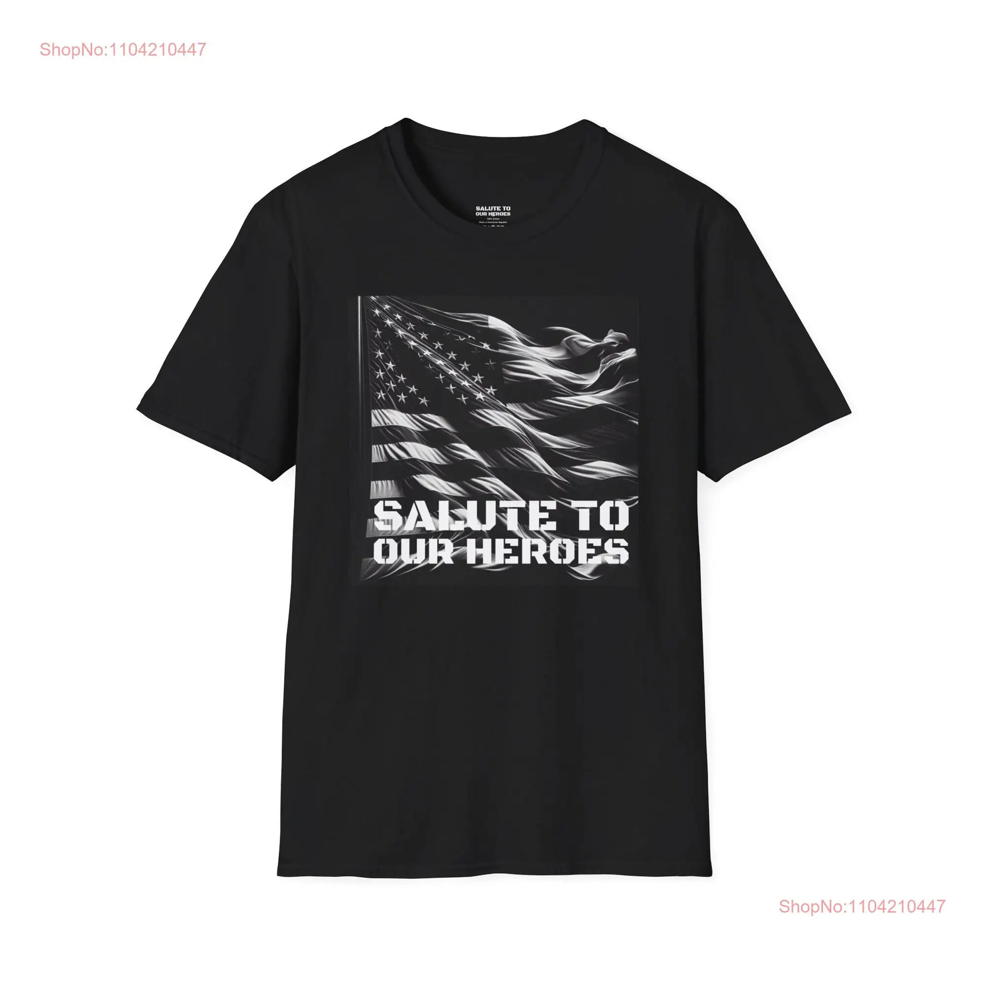Футболка Salute To Our Heroes День памяти с американским флагом в мягком стиле с длинными или короткими рукавами
Футболка Salute To Our Heroes День памяти с американским флагом в мягком стиле с длинными или короткими рукавами