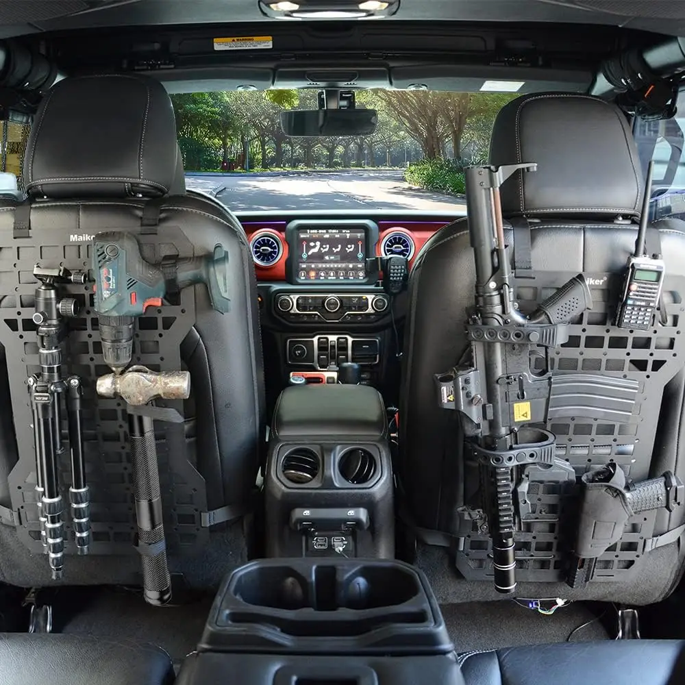 Tactical Rigid Molle Insert Panels for Car Seat Back Organizer, 2pcs
Tactical Rigid Molle Insert Panels for Car Seat Back Organizer, 2pcs