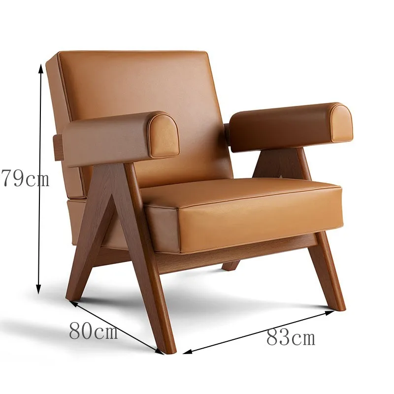 Sofa Chair Leisure Leather Art Fabric Art Sofa Chair Single Person Vintage Solid Wood Negotiation Sofa Chair
Sofa Chair Leisure Leather Art Fabric Art Sofa Chair Single Person Vintage Solid Wood Negotiation Sofa Chair