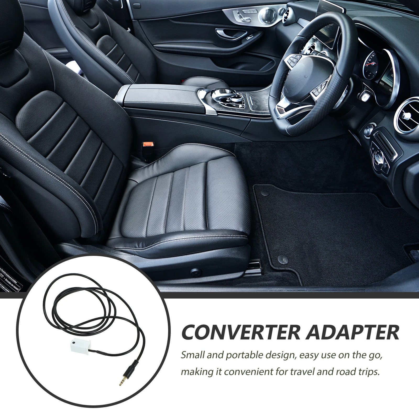 Car Radio AUX Cable Adapter Audio Line Connector Removal Tool Copper Material Stable Transmission Wide
Car Radio AUX Cable Adapter Audio Line Connector Removal Tool Copper Material Stable Transmission Wide