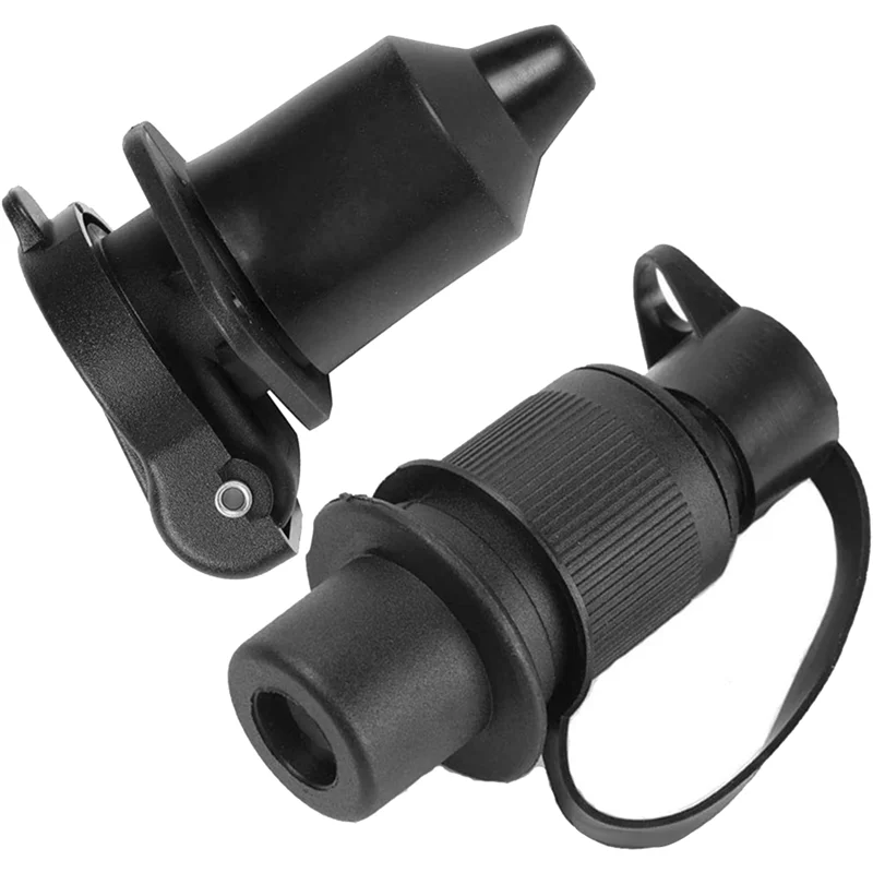 Trailer Plug Adapter Motorhome Power Cord Socket Connector Plug Socket 3-Pin European-Style Car Trailer Adapter
Trailer Plug Adapter Motorhome Power Cord Socket Connector Plug Socket 3-Pin European-Style Car Trailer Adapter