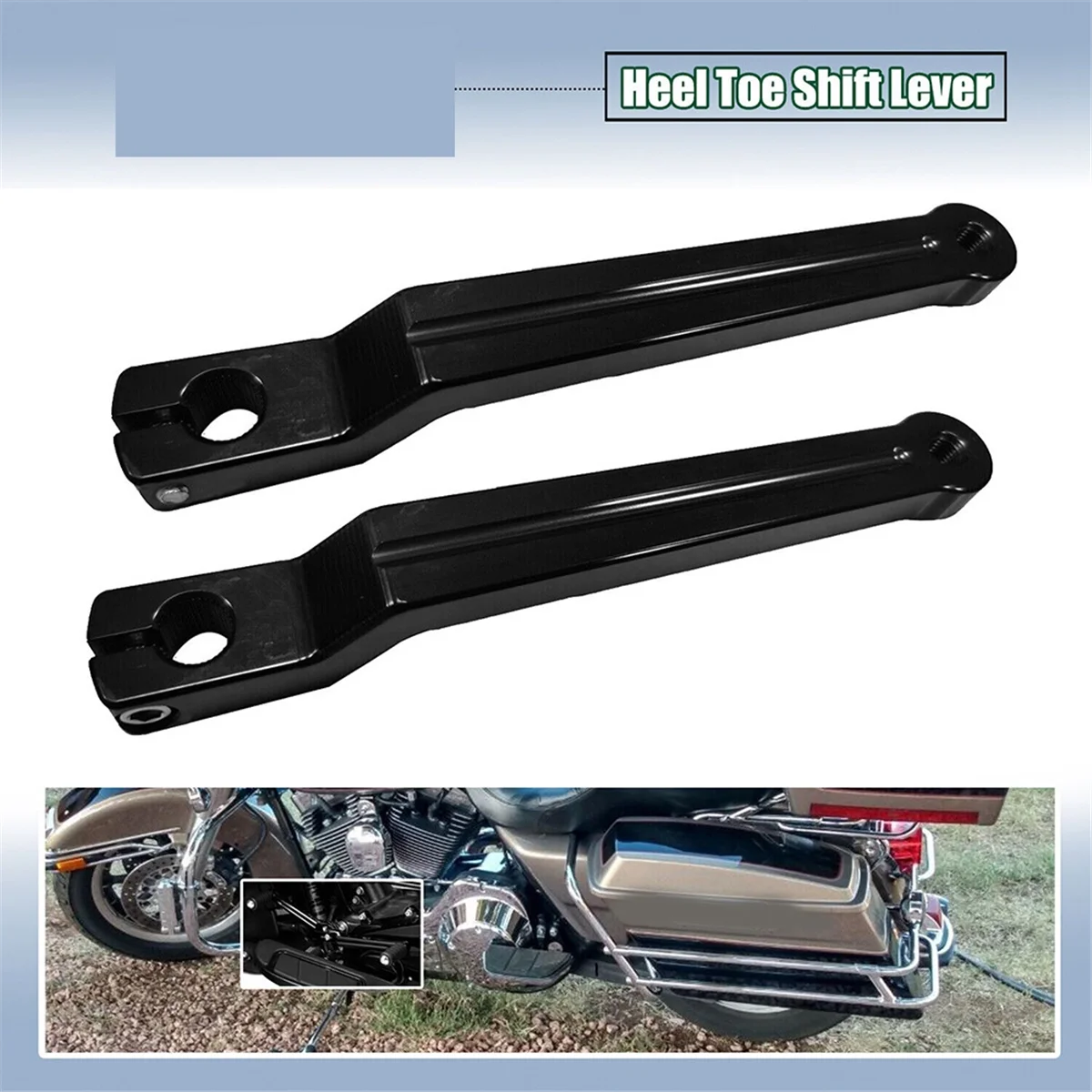 Heel & Toe Gear Shift Levers Fit for Street Glide FLHXS Fat Boy Night Train
Heel & Toe Gear Shift Levers Fit for Street Glide FLHXS Fat Boy Night Train
